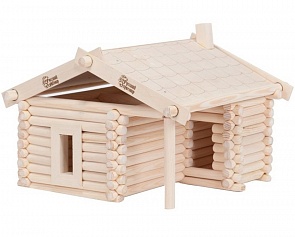 Конструктор деревянный - Изба (Русский сувенир, 70009)